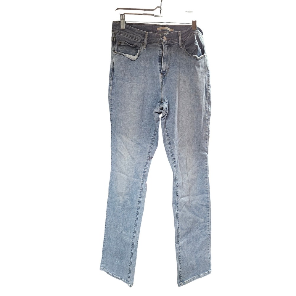 Levi's‎ 505 Women's Mid Rise Straight Leg Jeans Light Wash Classic Size 10